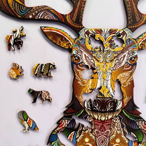 Szarvas Fa Puzzle