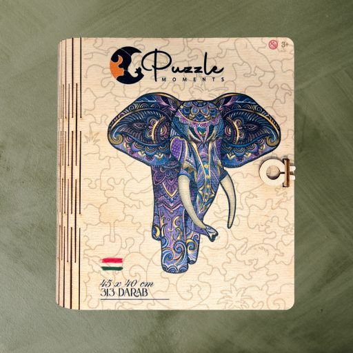 Elefánt Fa Puzzle