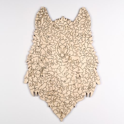 Kék Farkas Fa Puzzle