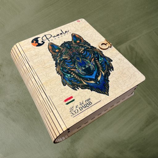 Kék Farkas Fa Puzzle