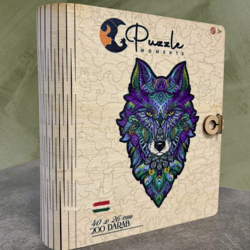 Indián Farkas Fa Puzzle